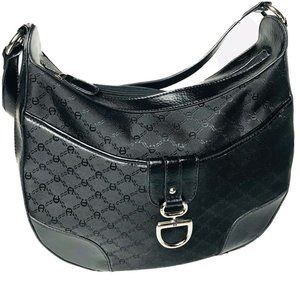 Etienne Aigner Black Shoulder Bag Purse Style #36530VF